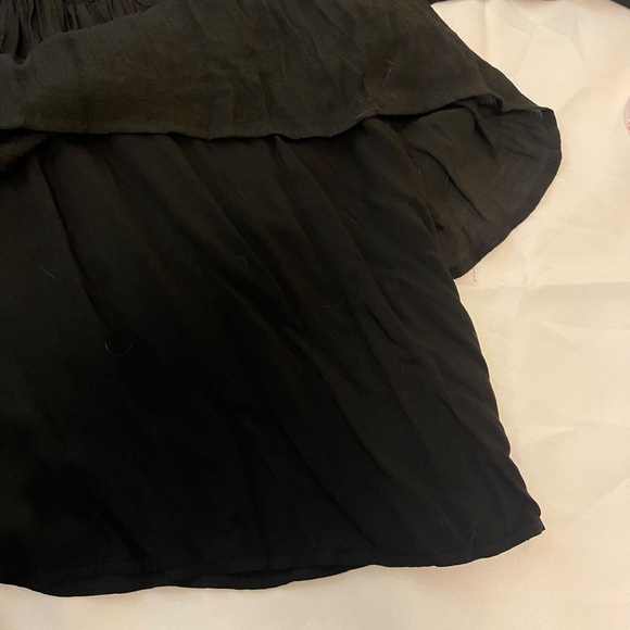 Babydoll Dress Size L Women's Knee Length Dress with Bell  Sleeves - Picture 7 of 8